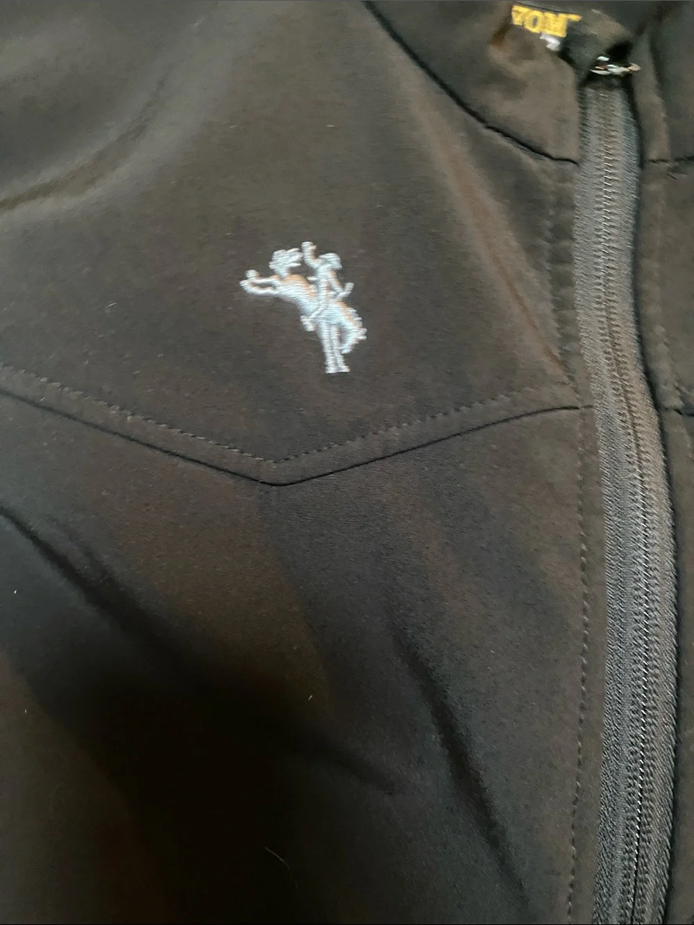 Wyoming Traders Men's Morgan Softshell Western Vest - Black, Size Small
